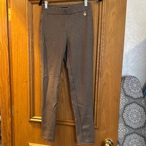 Tommy Hilfiger Black and White Houndstooth Trousers
